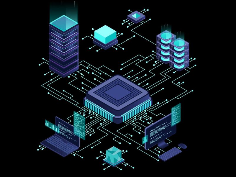 prikaz procesora kako radi na kompjuteru